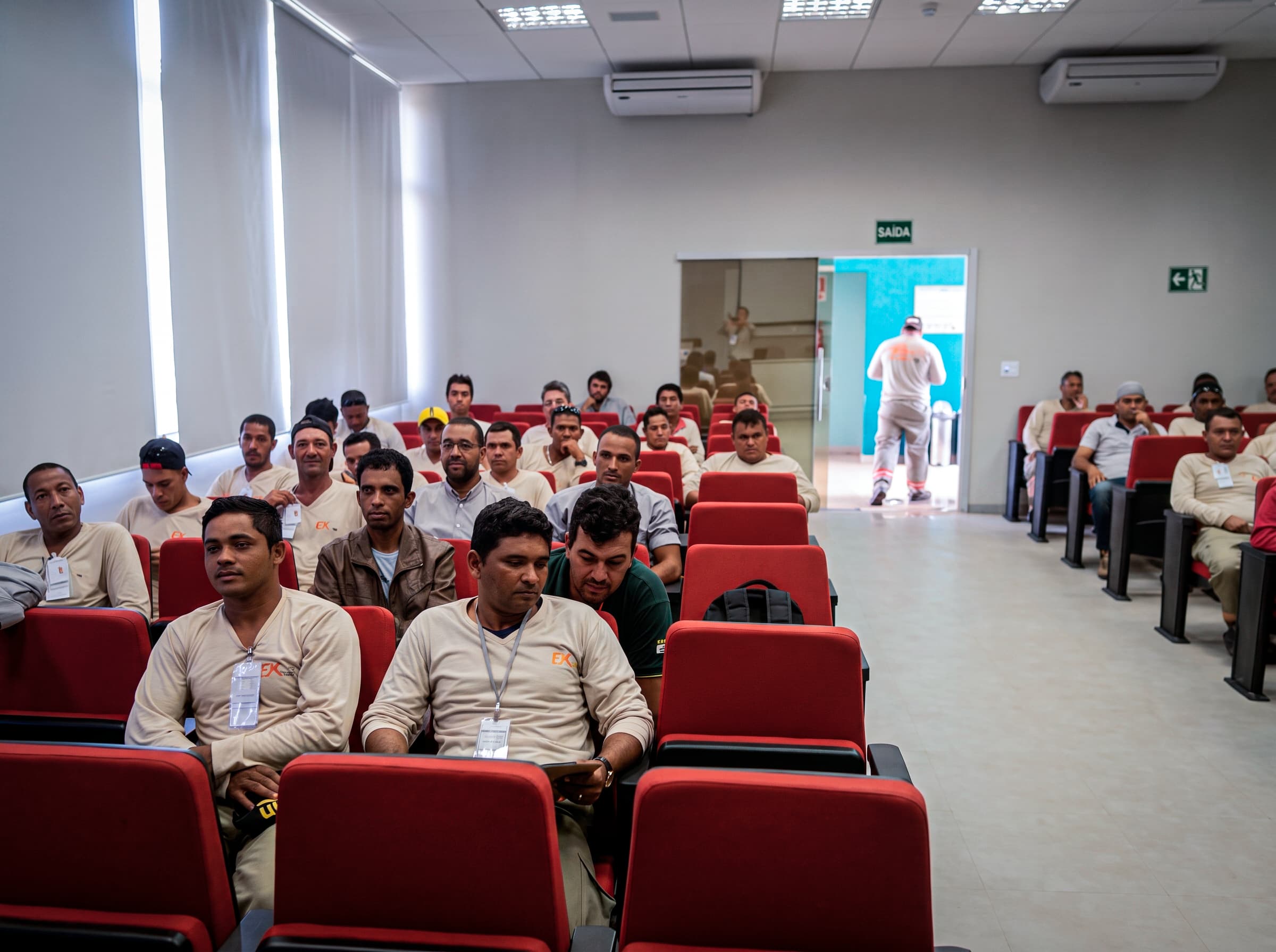 Treinamento/capacitação em sala ou campo